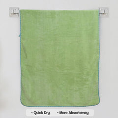 Urbanleaf Microfiber Large Bath Towel Quick Dry Super Absorbent Bath Towel | Towel For Bath, Travel, Gym, Beach, Pool & Yoga (Pista Green)