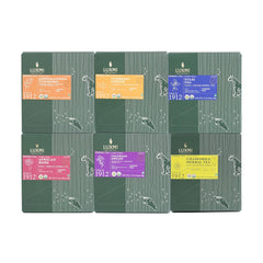 Luxmi Estates Herbal Tea Assortment Gift Pack - Pack Of 6, 15 Tea Bags In Each | Ashwagandha+ Turmeric Ginger+ Tulsi+ African Rose+ Valerian Dream+ Chamomile Herbal Tea - Caffeine Free