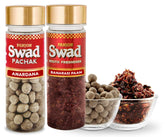 Panjon Swad Pachak Anardana & Mukhwas Dry Banarasi Paan 230gm, (115gm *2 Bottle)