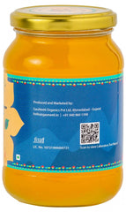 Organic Natural Desi Cow A2 Ghee By Gauneeti | Good Source Of Healthy Desi Cow Ghee Perfect For Nourishes Skin & Eyes | (500ml) 16.9 Ounce | Jar Pack