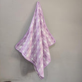 Cotton Bolls Textiles Microfiber Towels 280 Gsm | Soft Coral Fleece Towel With Hook Quick Dry Super Absorbent Bath Towel For Men & Women (Sketch Purple)
