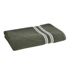 Cotton Bolls Polycotton Large Size Terry Cotton Bath Towel 400 Gsm (Dark Grey)