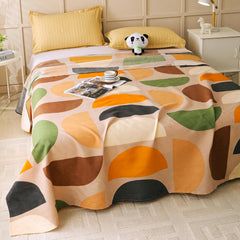 Microfiber Bedsheet Double Bed With 2 Pillow Cover - 88 X 100 Inches, Multicolor | Soft & Light-Weight - Special Occasion | Bedsheet For Queen Size Bed