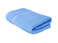 Space Fly Cotton Luxury Bath Towels 600 Gsm (Blue)