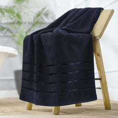 Spread Spain 100% Cotton Hand Towel 600 Gsm | Soft, Fluffy, Super Absorbent & Quick Dry Towels For Pool, Spa & Gym (Black)