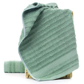 Mush Bamboo Hand Towels 600 Gsm | 100% Bamboo Gym Towel For Men & Women Workout Ultra Soft, Absorbent & Quick Dry Towel (Green)- Set Of 2