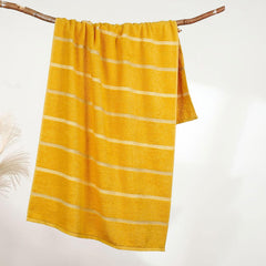 Mytrident Bath Towel Urban Comfort 450 Gsm | 100% Cotton Bath Towel (Drama Yellow)