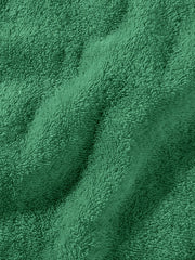 Himeya 100% Cotton Large Size Hand Towels 400 Gsm (Sea Green) - 2 Piece