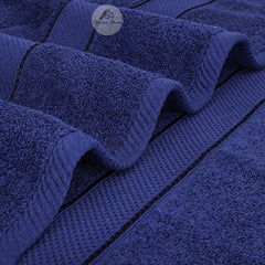 Roman Home Cotton Soft Bath Towel 500 Gsm (Dark Blue)