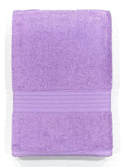 Bombay Dyeing Tulip Premium Cotton Large Size Bath Towel 500 Gsm (Purple)
