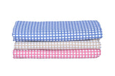 Traditional Thread'S 100% Cotton Large Size Bath Towel 520 Gsm | Ultra Soft, Absorbent, Light Weight & Quick Dry Towel - Set Of 3