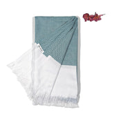 Indihaus 100% Bamboo Bath Towel 300 Gsm | Quick Dry, Fade Resistant, Skin Friendly, Ideal For Home, Gym & Travel (Ocean Teal)