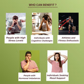 Must Have! Ashwagandha Ksm-66 1000mg, Extra Strength & Power Stress Relief, Natural Vitality Booster, Pure Ksm-66 Ashwagandha | 60 Veg Capsules 100gm 0.2lbs