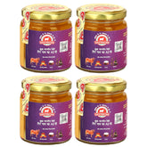 100% Natural Desi Ghee By Gavyratan | High In Protein Fiber Healthy Desi Ghee Good For Cooking | 800ml (200ml * 4) 27.0 Ounce | Jar Pack