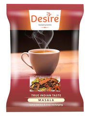 Desire Instant Premix Chai Masala - 1 Kg, 35.2 Ounce | Tea Powder For Both Manual & Vending Machines - Infused With Cardamom, Ginger, Clove, Cinnamon, Nutmeg & Black Pepper | High Caffeine