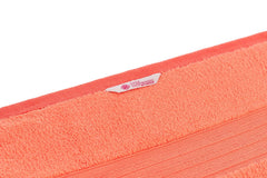 Casa Copenhagen Egyptian Cotton Zero Twist 1 Pcs Large Bath Towel 500 Gsm (Malibu Peach)