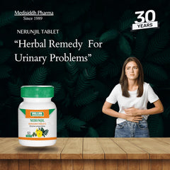 Medisiddh Nerunjil Tablet Gokshura, Tribulus Terrestris, Reduce Skin Issues, Fine Lines, Dark Circles, Helps Increasing Strength & Stamina | 60 Tablets 100gm 0.2lbs