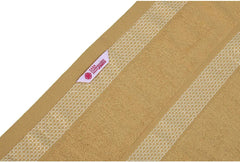 Casa Copenhagen Egyptian Cotton Solitaire Hand Towel 740 Gsm (Beige)- Pack Of 6