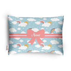 Personalized Pillow For Kids, Super Soft Cotton Kids Cushion - 12 X 18 Inches | Custom Name, For 5 Years Old Kids, Adorable Prints | For Head, Neck Support Baby Pillow - Pillow 12
