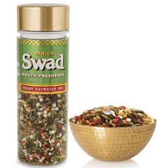 Panjon Swad Shahi Navratan Mix Mouth Freshener 140gm, | After-Meal Snack