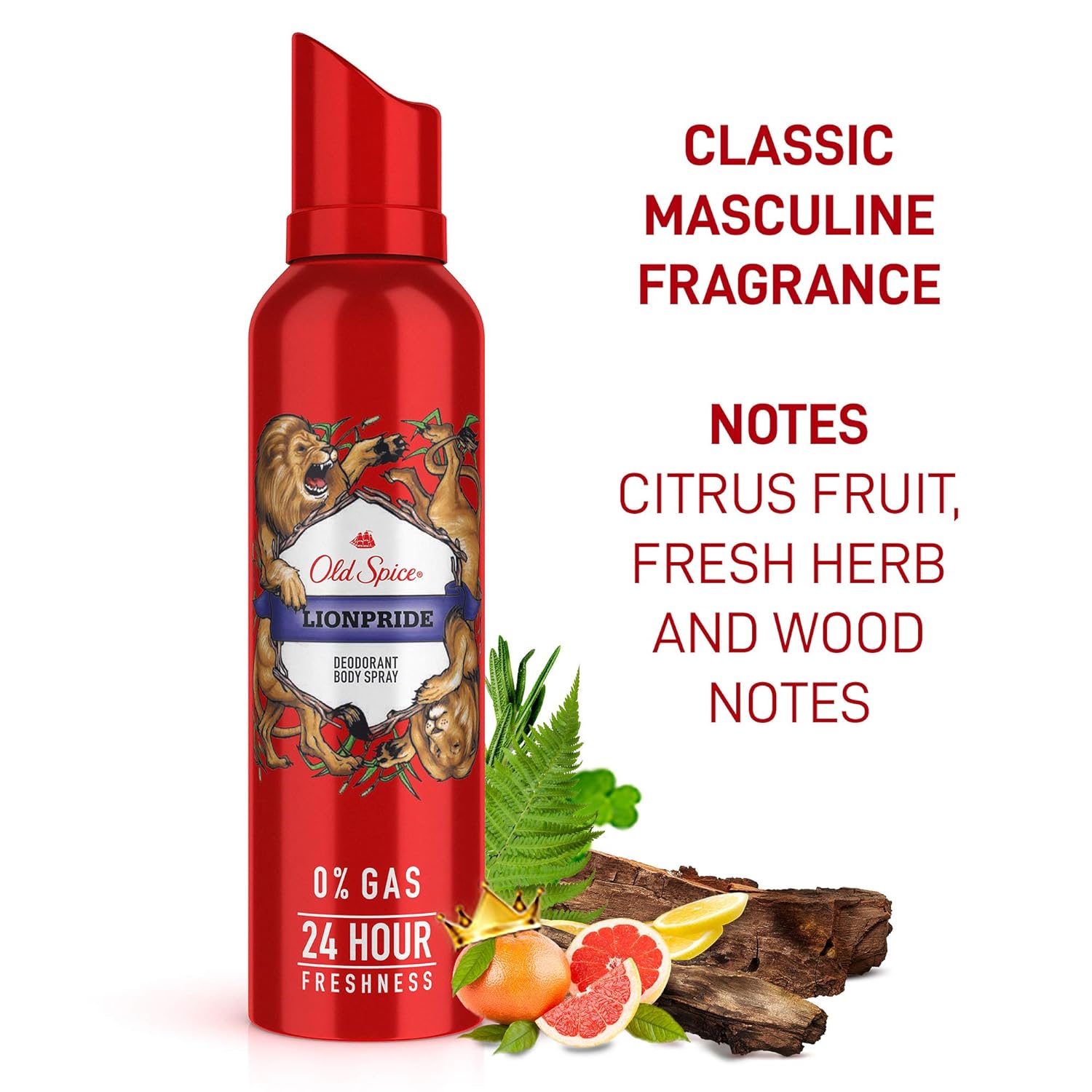 Old Spice Atomizer Original After Shave Lotion 150ml 5 Fl.oz.  & Lionpride No Gas Deodorant Body Spray Perfume 140ml 4.7 Fl.oz. Old Spice Atomizer Original After Shave Lotion 150ml 5 Fl.oz.  & Lionpride No Gas Deodorant Body Spray Perfume 140ml 4.7 Fl.oz.