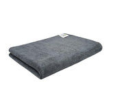Softspun Microfiber Gym & Sports Sweat Towel 340 Gsm | Ultra Absorbent Lightweight Ultracompact Quick Drying For Working Out, Camping Hiking Travel Men & Women (Grey)