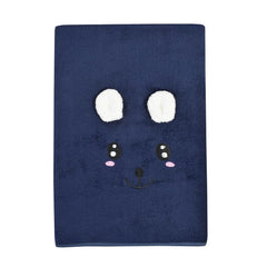 Hovent Microfiber Baby Bath Towel 400 Gsm | Large Size Super Absorbent Quality Baby Bath Towel (Navy Blue)