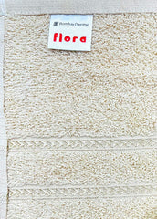 Bombay Dyeing Flora Small Size Bath Towel 500 Gsm - Beige