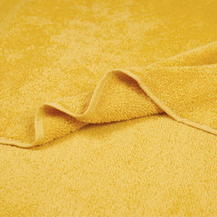 Trident Soft Comfort Air Rich 100% Cotton Bath Towels 500 Gsm | Large Size Bathroom Towels For Men/Women (Mustard Yellow)