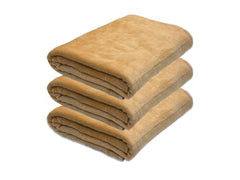 Black Gold Ultra Soft Bath Towel 1600 Gsm | Premium Microfiber, Quick Dry, Highly Absorbent, Oversized Bath Towel Pool, Spa, Travel & Hotel Use (Beige)- Pack Of 3