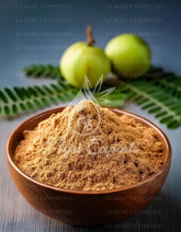 Aj Agri Exports Amla Powder Indian Gooseberry Powder For Eating, Hair & Drinking, Rich In Vitamin C & Antioxidants | 200gm 0.4lbs