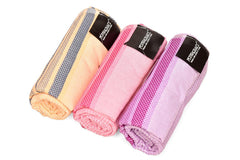 Plushcraft 100% Cotton Large Size Bath Towel 900 Gsm | Ultra Soft, Absorbent, Light Weight & Quick Dry Towel | Set Of 3 (Pink, Lavender, Peach)