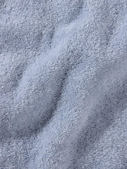 Himeya 100% Cotton Large Size Hand Towels 400 Gsm (Cloudy Grey) - 2 Piece
