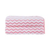 Spread Spain Microfiber Bath Towels 1 Kg | Coral Extra Soft Plush & High Absorbent Towel For Gym & Workout - Pack Of 2 (Pink)