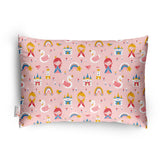 Premium Baby Pillow For Kids, Super Soft Cotton Kids Cushion - 12 X 18 Inches | For 5 Years Old Kids, Adorable Animal & Cartoon Prints | Bed Pillow, Washable, Easy To Care - Pillow 14