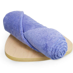 Heelium Bamboo Bath Towel 600 Gsm | Ultra Absorbent | 3x Softer Than Cotton Towels (Iris)