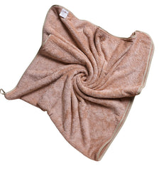 Fezora Microfiber Bath Towels 500 Gsm | Large Size Bath Towel- Super & Absorbent With Hook Quick Dry Towel For Men & Women (Beige)