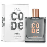 Wild Stone Code Pyro Eau De Parfum 100ml 3.4 Fl.oz.| Perfect Gift For Husband | Long Lasting Fragrance