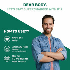 Mypro Sport Nutrition Plant Based Vitamin B12 Gummies , With Moringa, Amla Spirulina With 9 Herbals Extract Nervous System Support , Boosts Energy | Strawberry Flavour , 30 Gummies 150gm 0.3lbs