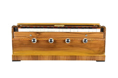 Musical Instrument Harmonium With Bag - 37 Keys, Single Read Harmonium | Made Of Cabinet Teakwood