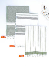 Thirsty Towel Cotton Bath Towel 600 Gsm | Super Soft & High Absorbency Towels, Quick Dry Towels For Men, Women & Kids Set Of 3 (Cambric Green)