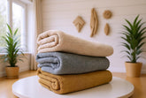 Prenil Weaves 100% Cotton Large Size Bath Towels 1500 Gsm | Soft & Absorbent Perfect For Everyday Use - 3 Pcs (Multicolors)