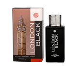 JD International London Black Apparel Unisex Perfume With Long Lasting Fragrance - 100ml, 3.4 Fl.oz. | Perfume For Men & Women