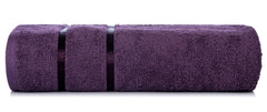 Casa Copenhagen Egyptian Cotton Ecstatic Hand Towel 740 Gsm (Dark Purple)- 6 Pcs