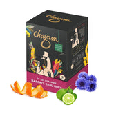 Chayam Baron's Earl Grey Tea - 20 Pyramid Tea Bags | Citrusy Orange Peel & Blue Corn Flower - Make Hot Or Iced Tea | Low Caffeine, Antioxidant Rich