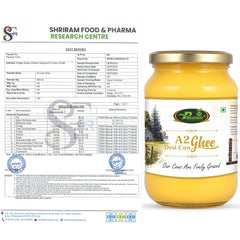 Organic Natural A2 Desi Cow Ghee By Pasutam | Natural & Healthy Helps Boosts Immunity Desi Cow Ghee | (350ml) 11.8 Ounce | Jar Pack