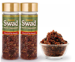 Panjon Swad Calcutta Paan 200gm, (100gm *2 Bottles) | Meetha Paan Mukhwas