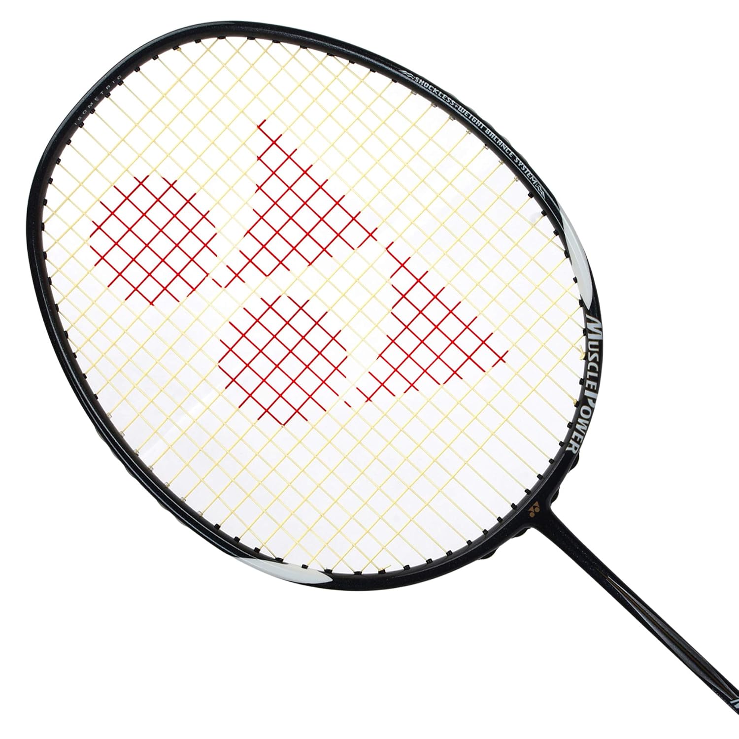 Yonex Graphite Badminton Racquet MUSCLE POWER 29LIGHT Black Grey G4, 89.9 Grams, 30 Lbs Tension + MAVIS 350 Green Cap Nylon Shuttlecock, Colour - Yellow Yonex Graphite Badminton Racquet MUSCLE POWER 29LIGHT Black Grey G4, 89.9 Grams, 30 Lbs Tension + MAVIS 350 Green Cap Nylon Shuttlecock, Colour - Yellow