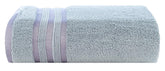 Casa Copenhagen Egyptian Cotton Zero Twist 1 Pcs Large Bath Towel 500 Gsm (Grey Violet)