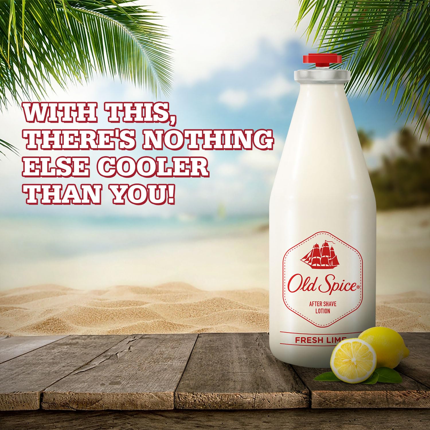 Old Spice After Shave Lotion | Fresh Lime | Cool, Aromatic And Fresh | 50ml 1.6 Fl.oz. Old Spice After Shave Lotion | Fresh Lime | Cool, Aromatic And Fresh | 50ml 1.6 Fl.oz.